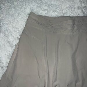 Athleta All Day Skort Khaki Athletic Golf Skirt size 16